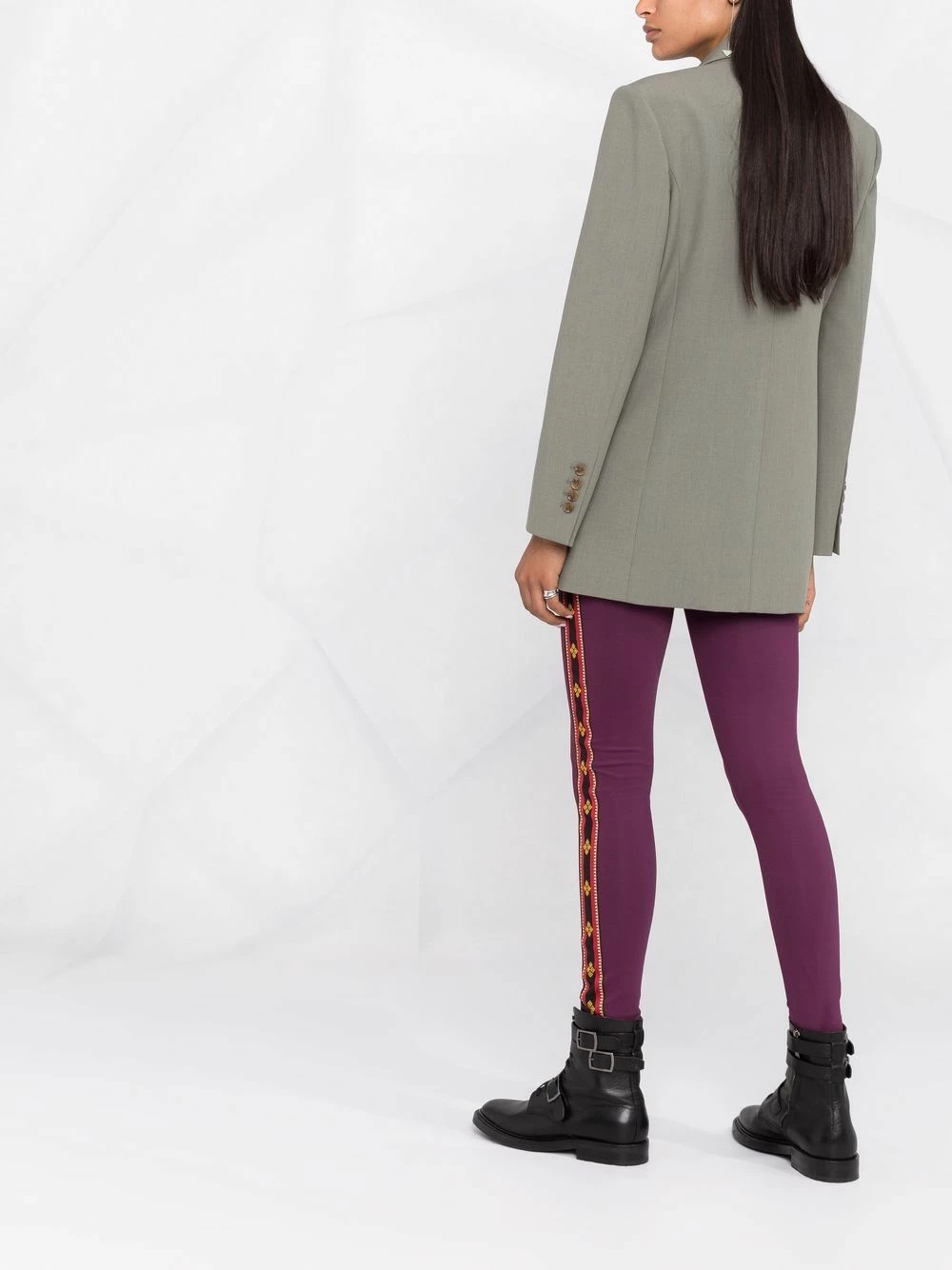 ETRO Legging à bandes contrastantes Prix Sacrifiés leggings femme 6 ETRO legging à bandes contrastantes