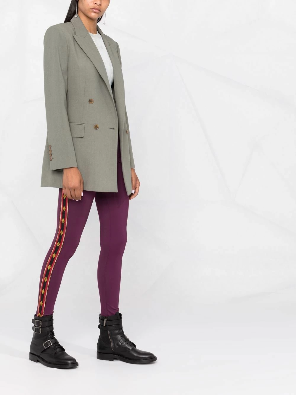ETRO Legging à bandes contrastantes Prix Sacrifiés leggings femme 4 ETRO legging à bandes contrastantes