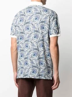 ETRO polo à imprimé cachemire