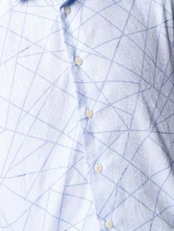 ETRO chemise rayée à motif cachemire