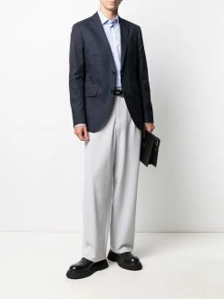 ETRO chemise rayée à motif cachemire