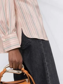 ETRO chemise rayée en soie