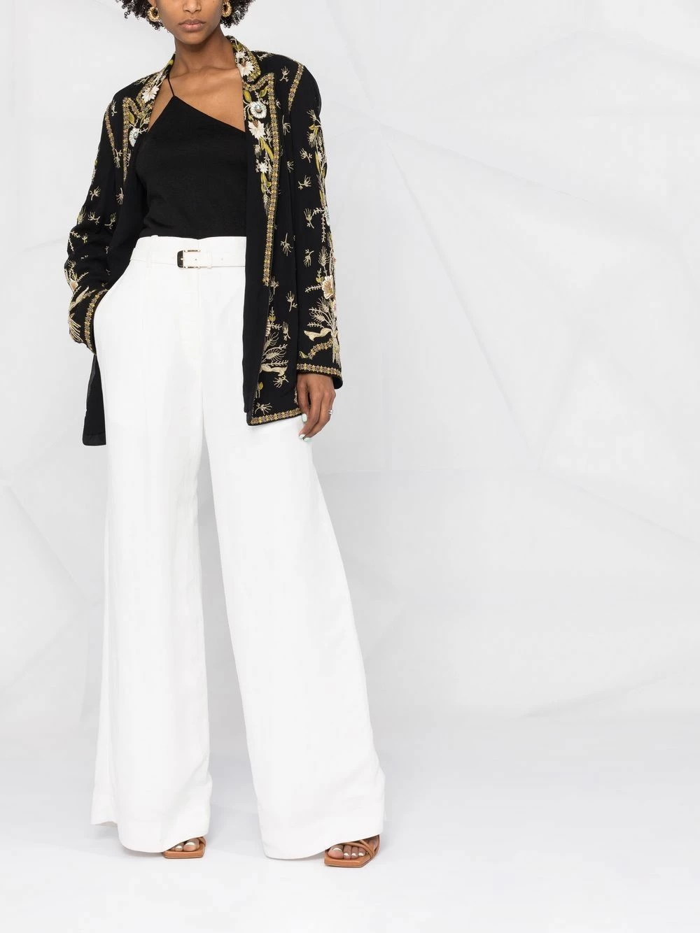 ETRO Veste ceinturée à broderies Prix Distinctifs blazers femme 2 ETRO veste ceinturée à broderies