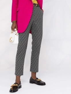 ETRO pantalon droit à fleurs