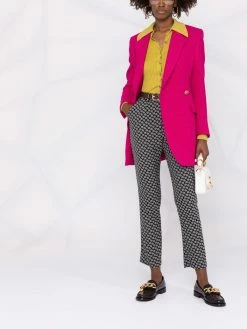 ETRO pantalon droit à fleurs