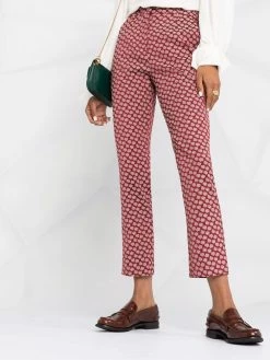 ETRO pantalon droit à fleurs