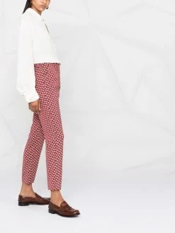 ETRO pantalon droit à fleurs