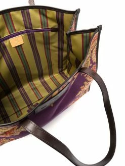 ETRO sac cabas à motif cachemire