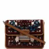 ETRO sac à main en cuir à broderies