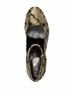 ETRO escarpins à fleurs brodées
