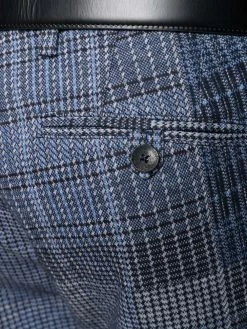 ETRO pantalon de costume à carreaux