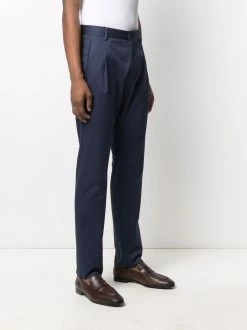 ETRO pantalon de costume à coupe stretch