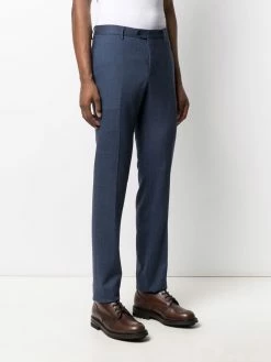 ETRO pantalon à plis marqués