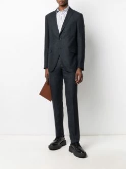 ETRO pantalon slim à motif cachemire