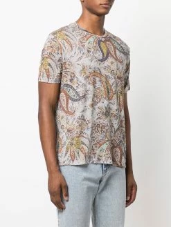 ETRO t-shirt à imprimé cachemire