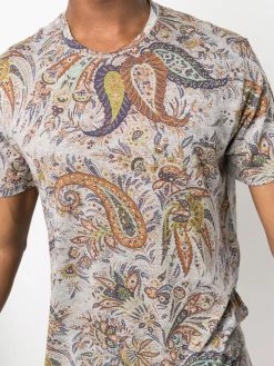 ETRO t-shirt à imprimé cachemire