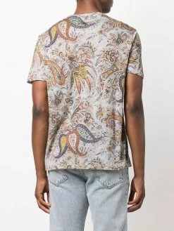 ETRO t-shirt à imprimé cachemire