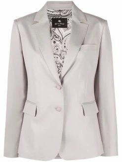 ETRO blazer à simple boutonnage
