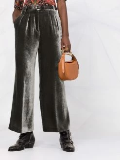 ETRO pantalon ample à taille plissée