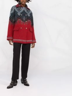 ETRO pantalon droit en laine