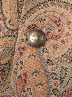 ETRO manteau croisé à motif cachemire