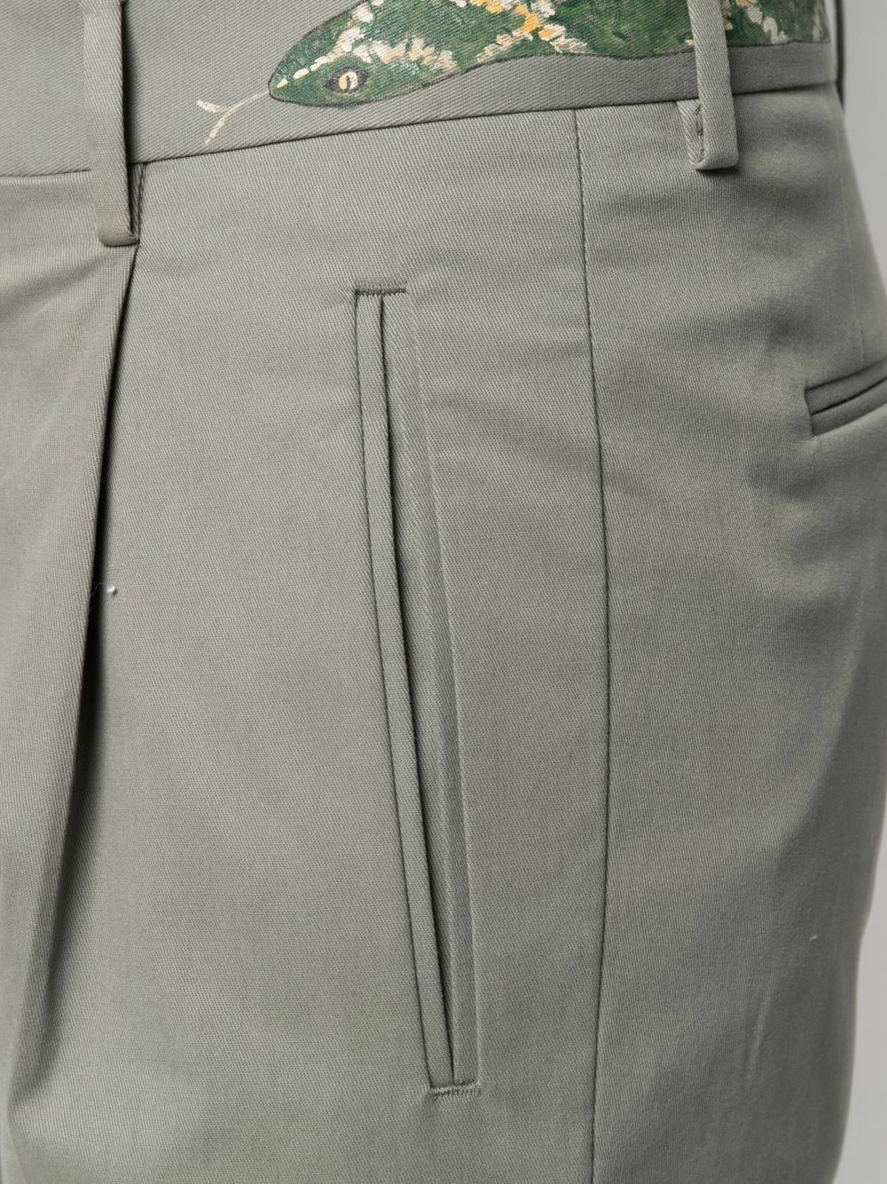 Prix Cassé ETRO Pantalon de costume à imprimé serpent pantalons droits homme 5 ETRO pantalon de costume à imprimé serpent