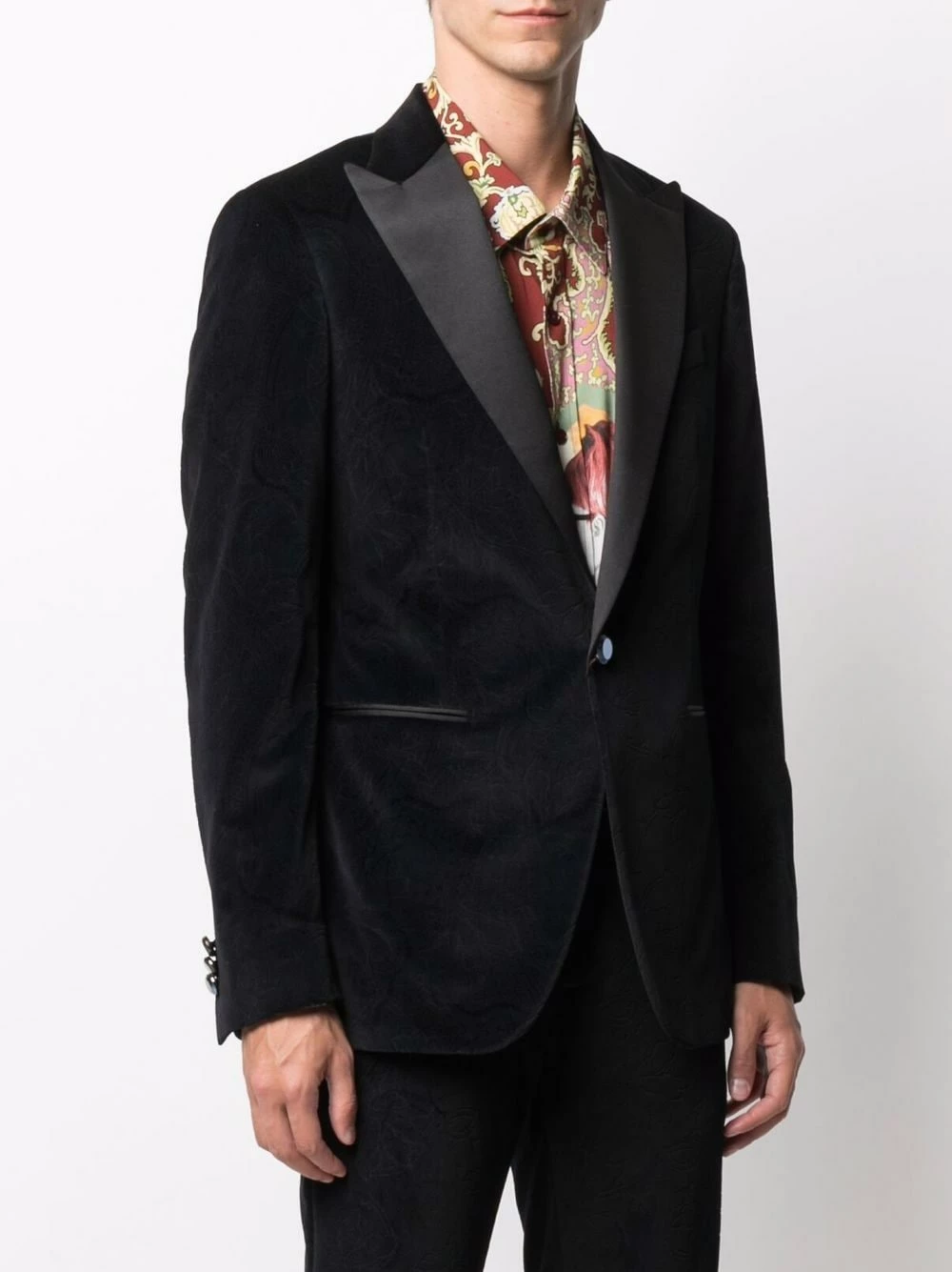 ETRO Assurance De l’Authenticité Blazer en velours à fleurs blazers homme 3 ETRO blazer en velours à fleurs