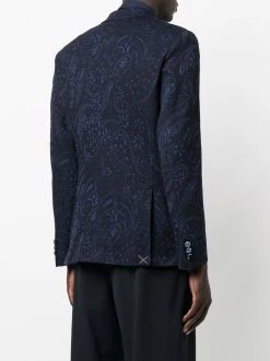 ETRO blazer à motif cachemire
