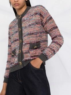 ETRO cardigan en maille épaisse