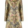 ETRO manteau à fleurs en jacquard