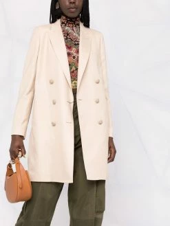 ETRO manteau à boutonnière croisée