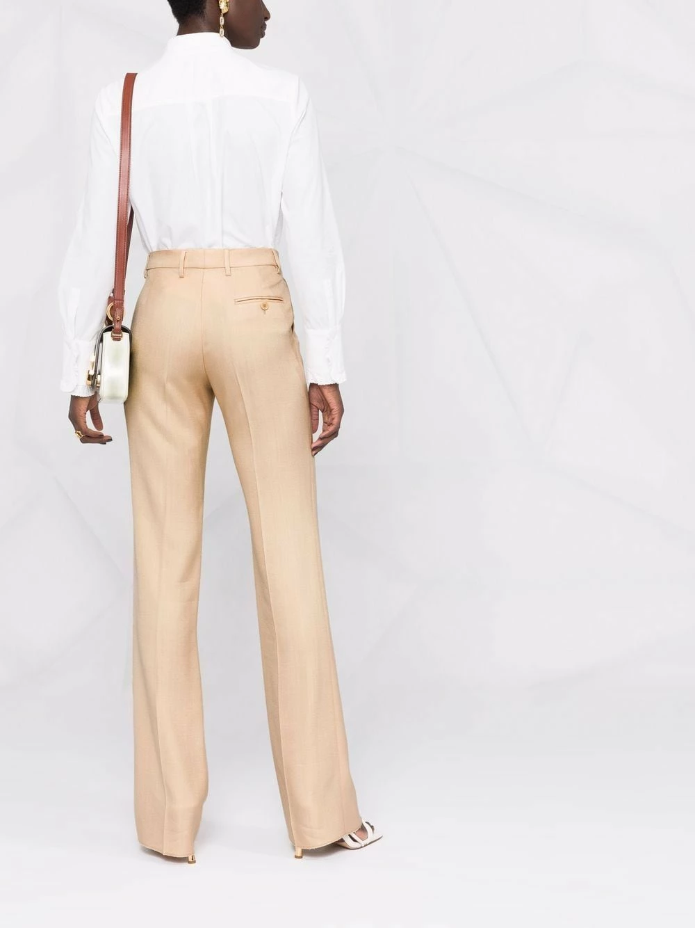 ETRO Pantalon de tailleur à plis marqués Marchandise de première qualité pantalons évasés femme 4 ETRO pantalon de tailleur à plis marqués