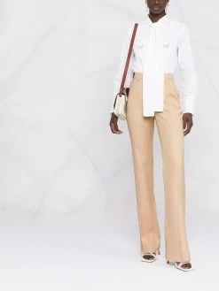 ETRO Pantalon de tailleur à plis marqués Marchandise de première qualité pantalons évasés femme 7 ETRO pantalon de tailleur à plis marqués