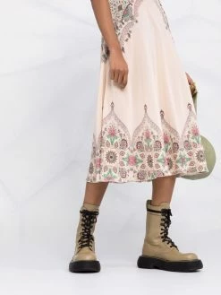 ETRO robe à motif cachemire