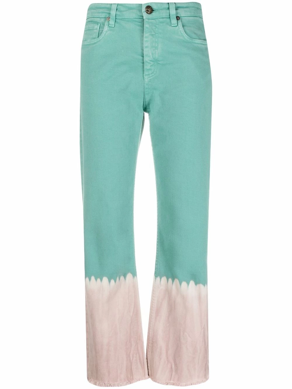 ETRO Jean tie dye à coupe droite Prix De Lancement jeans droits femme 1 ETRO jean tie-dye à coupe droite