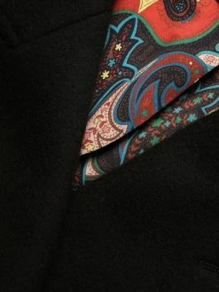 Discount En Ligne ETRO Manteau en laine à simple boutonnage manteaux à simple boutonnage femme 14 ETRO manteau en laine à simple boutonnage