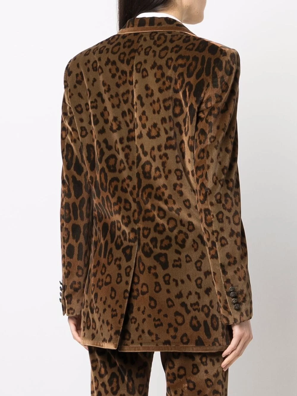 Prix Distinctifs ETRO Veste en velours à imprimé léopard blazers femme 4 ETRO veste en velours à imprimé léopard