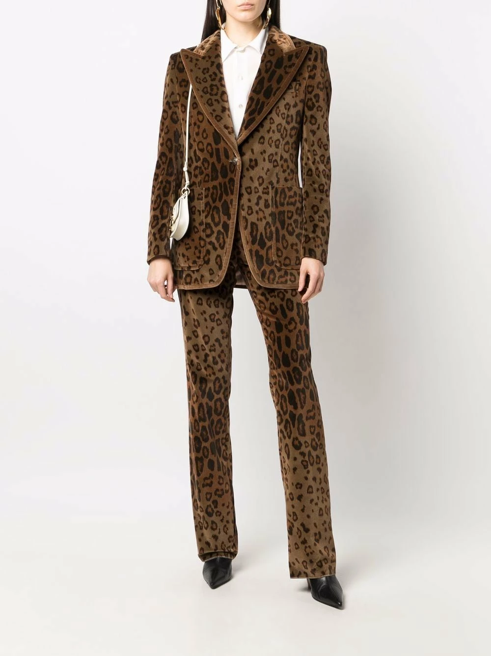 Prix Distinctifs ETRO Veste en velours à imprimé léopard blazers femme 2 ETRO veste en velours à imprimé léopard