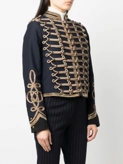 ETRO veste militaire à détails tressés