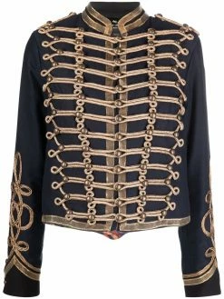 ETRO veste militaire à détails tressés