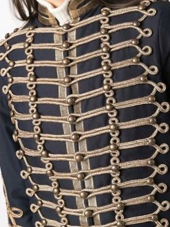 ETRO veste militaire à détails tressés