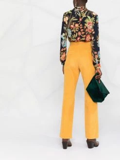 ETRO chemise en soie à fleurs