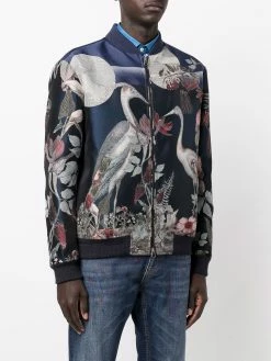ETRO veste bomber zippée en jacquard