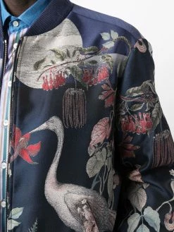 ETRO veste bomber zippée en jacquard