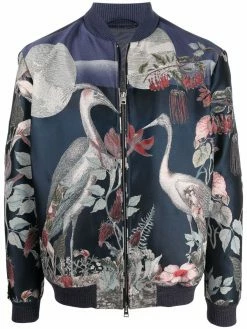 ETRO veste bomber zippée en jacquard