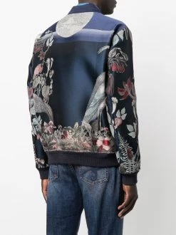 ETRO veste bomber zippée en jacquard