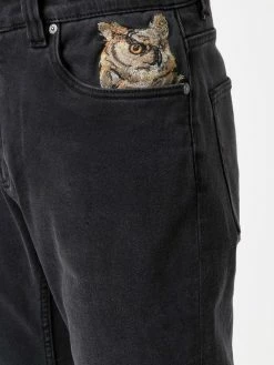 ETRO jean droit à taille mi-haute