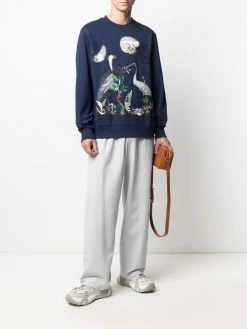 ETRO sweat Felpa à encolure ras du cou