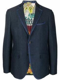 ETRO blazer à simple boutonnage