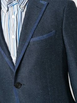 ETRO blazer à simple boutonnage